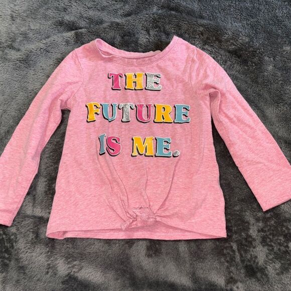 2t girls long sleeve T-shirt the future is me - Picture 1 of 1